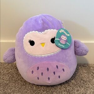 Squishmallows Lavender Owl Plush